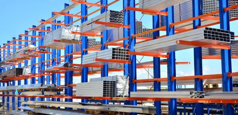 Las estanterías cantilever