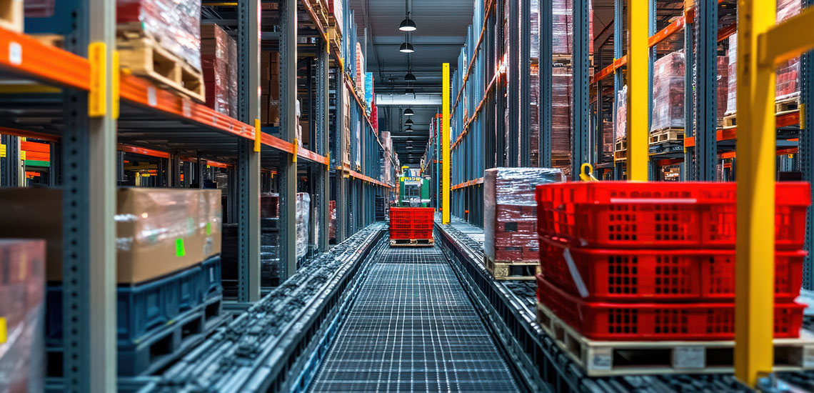 Estanterías para almacén de alta capacidad