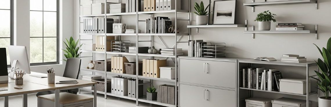 Tipos de estanterías para oficinas