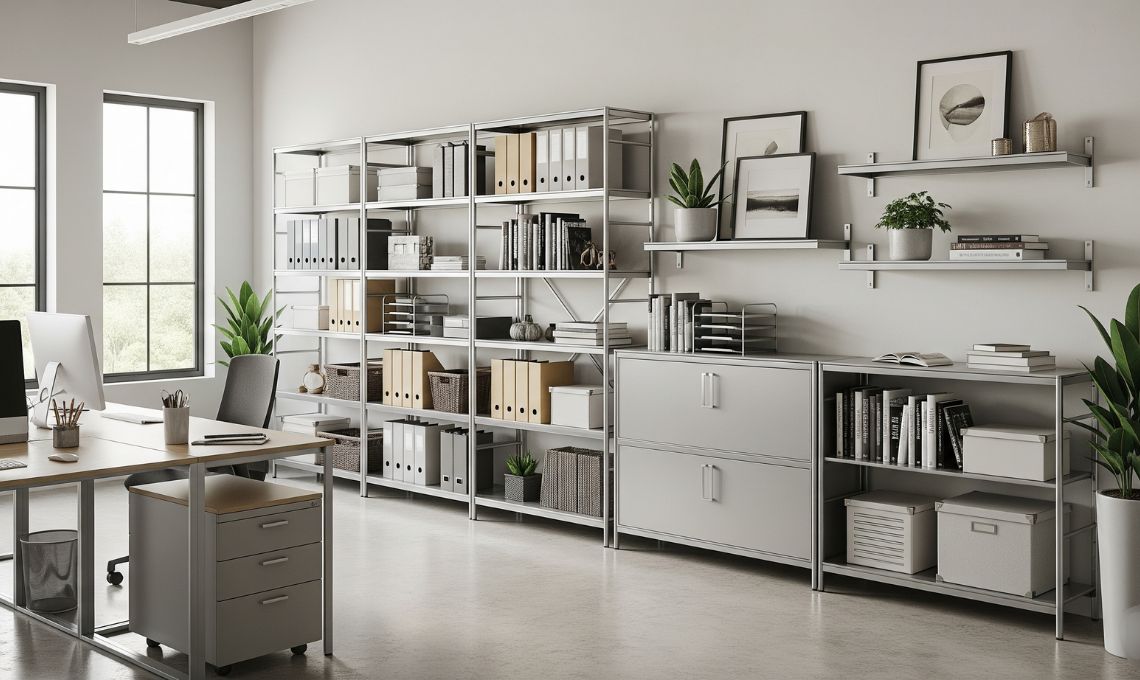 Tipos de estanterías para oficinas