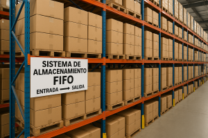 sistema de almacenamiento FIFO