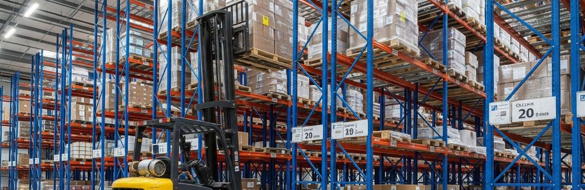 Características de un almacenamiento eficiente con rack selectivo