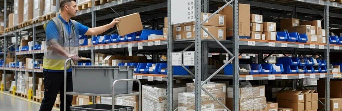 estanterías resistentes en operaciones de picking