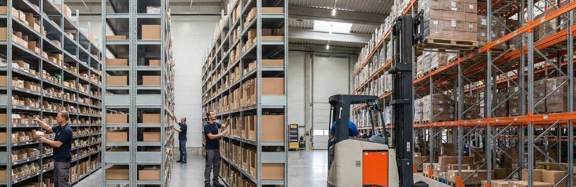 Estanteria de carga media o pesada