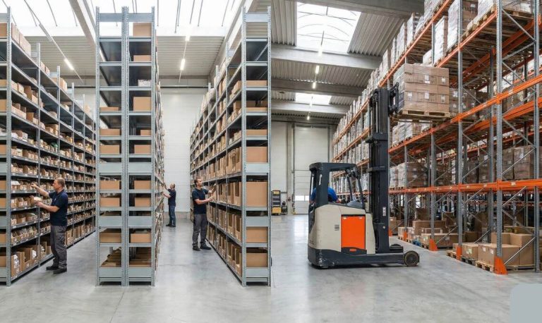 Estanteria de carga media o pesada