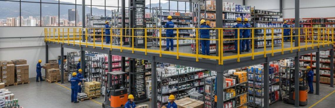 Mezzanine para Dark Stores gana espacio en tu local