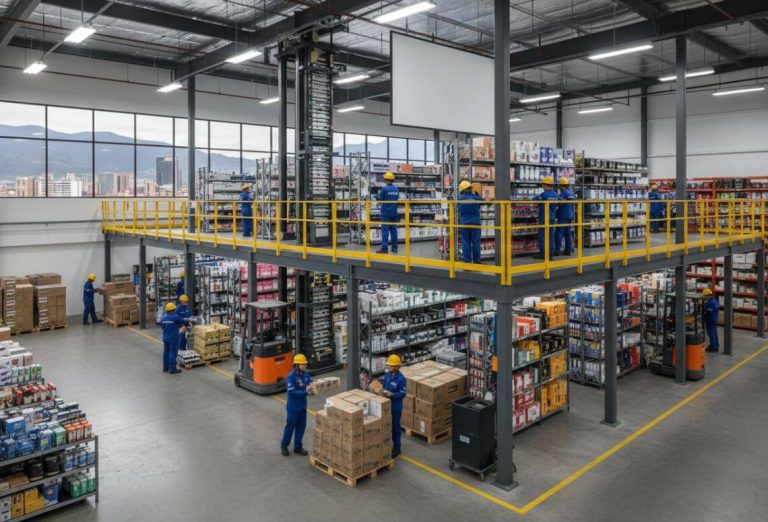 Mezzanine para Dark Stores gana espacio en tu local