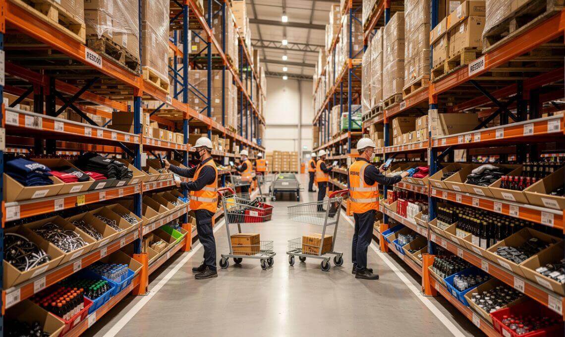 Rack Selectivo para E-commerce