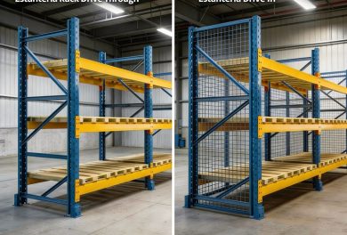 Diferencias de Rack Drive Through vs Drive In