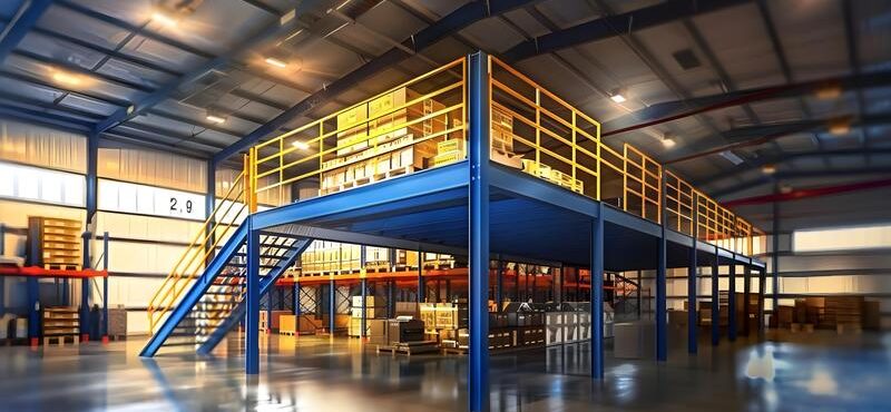 Mezzanine para locales comerciales en Colombia:cómo duplicar el área 